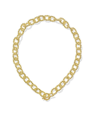 Kendra Scott | Haisley Heart Gold Statement Necklace