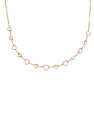 Kendra Scott | Haisley Heart Gold Strand Necklace