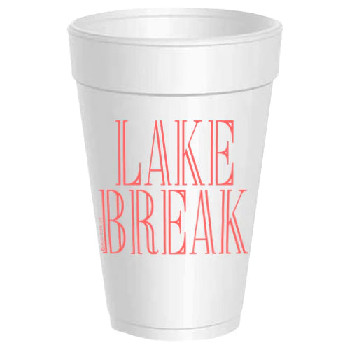 Lake Styrofoam Cups