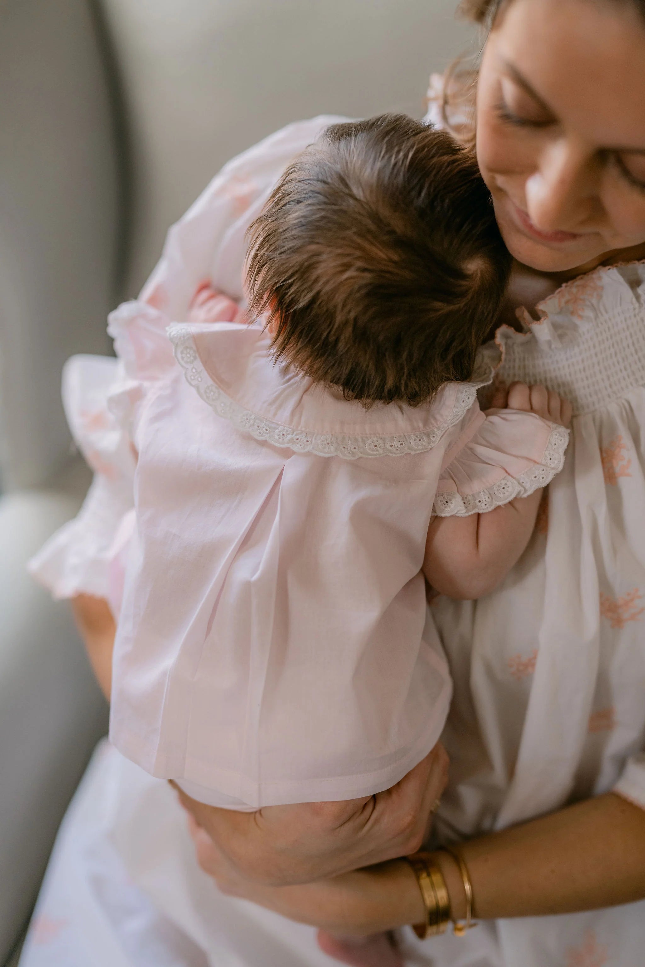 Lenora | Baby Ann Flutter Sleeve Diaper Set
