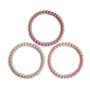 Mushie/ Pearl Teether Bracelet