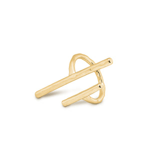 Leslie Curtis | Memphis Gold Ring