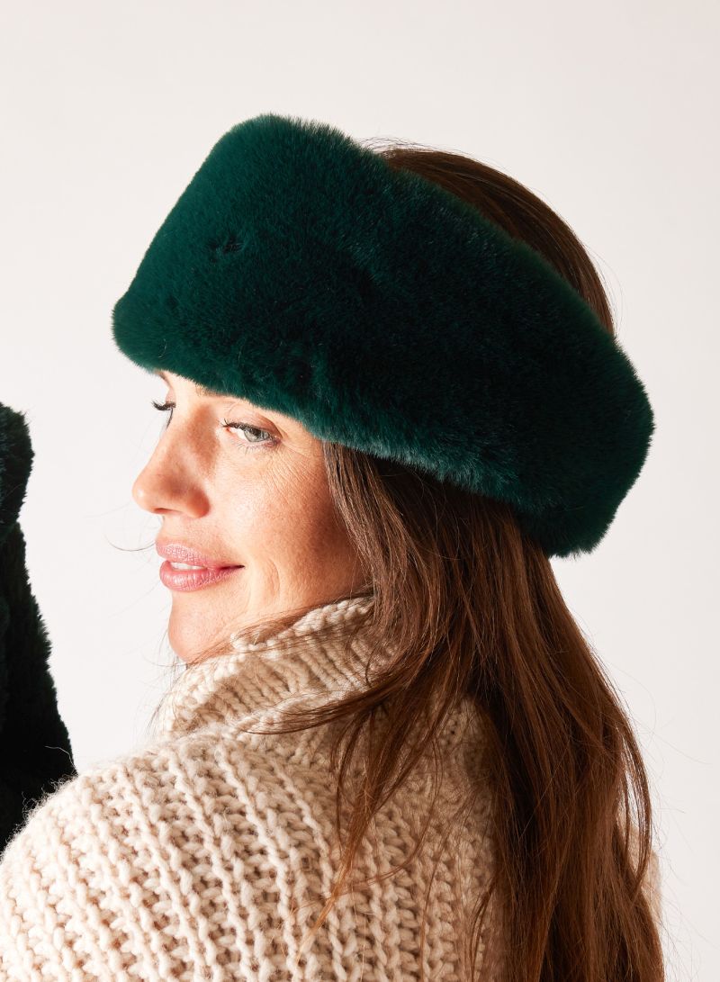 MERSEA | Cozy Cabin Faux Fur Headband