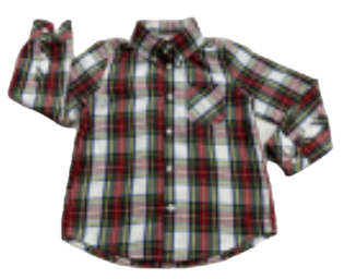 Michael Red Plaid Button Down Shirt