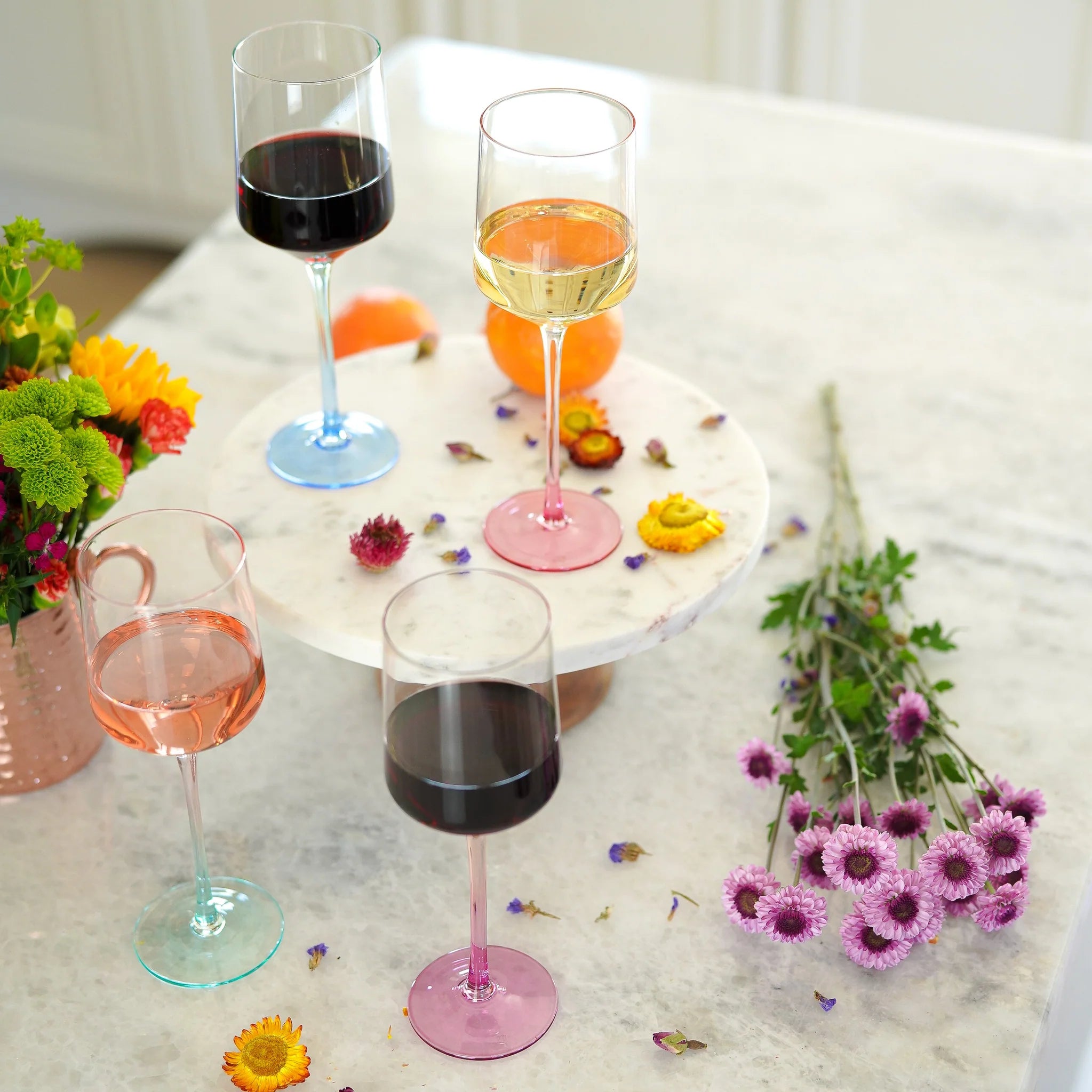 Mezxlada Handblown WIne Glass Set of 4