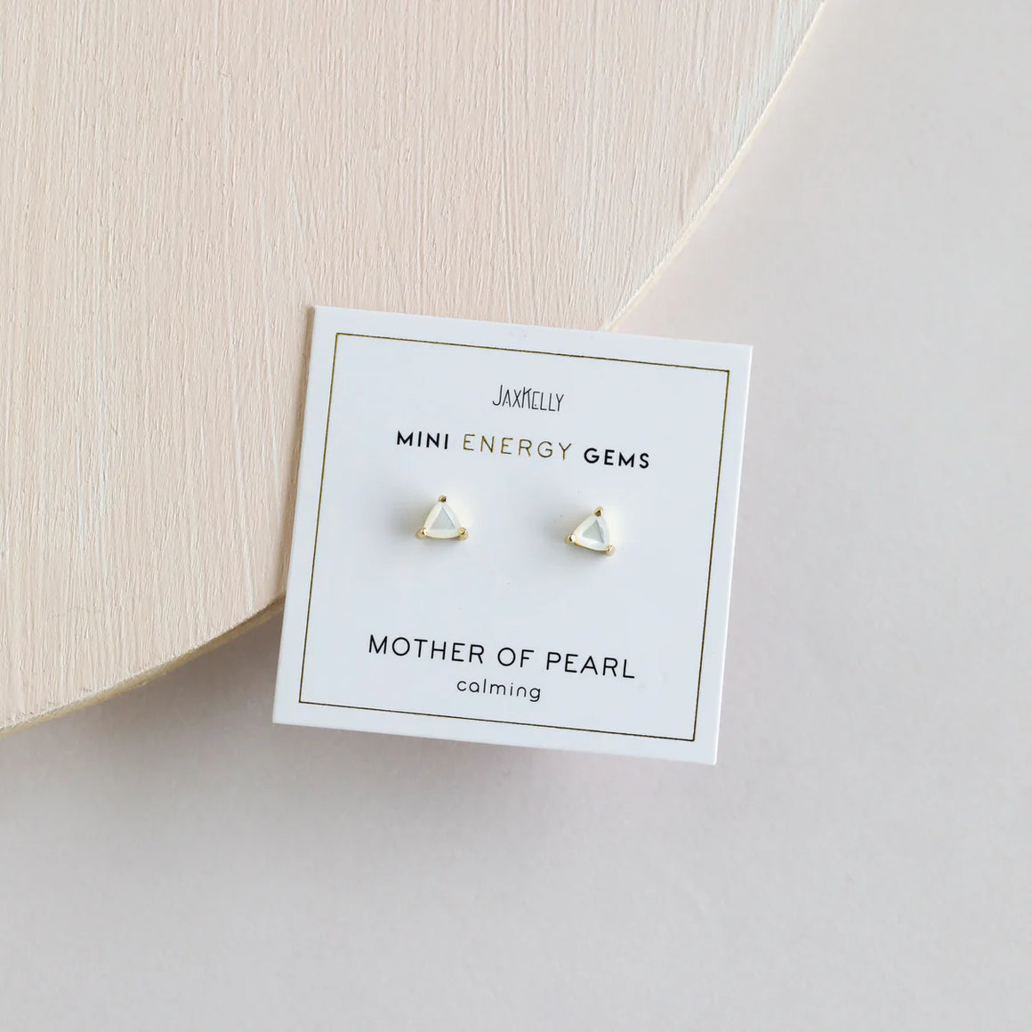 JAXKELLY || Mother of Pearl Mini Energy Gems - Calming