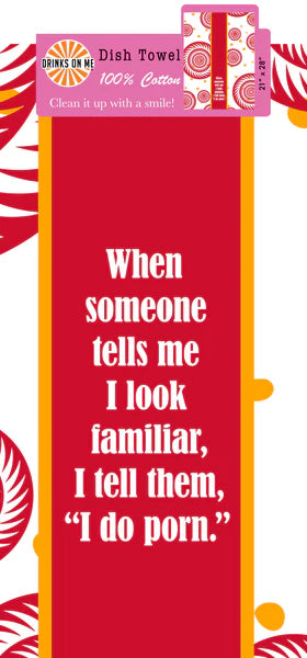 TOWEL Dishwasher | Funny Dish Towel Gift | Kitchen Decor - Thumbnail 3