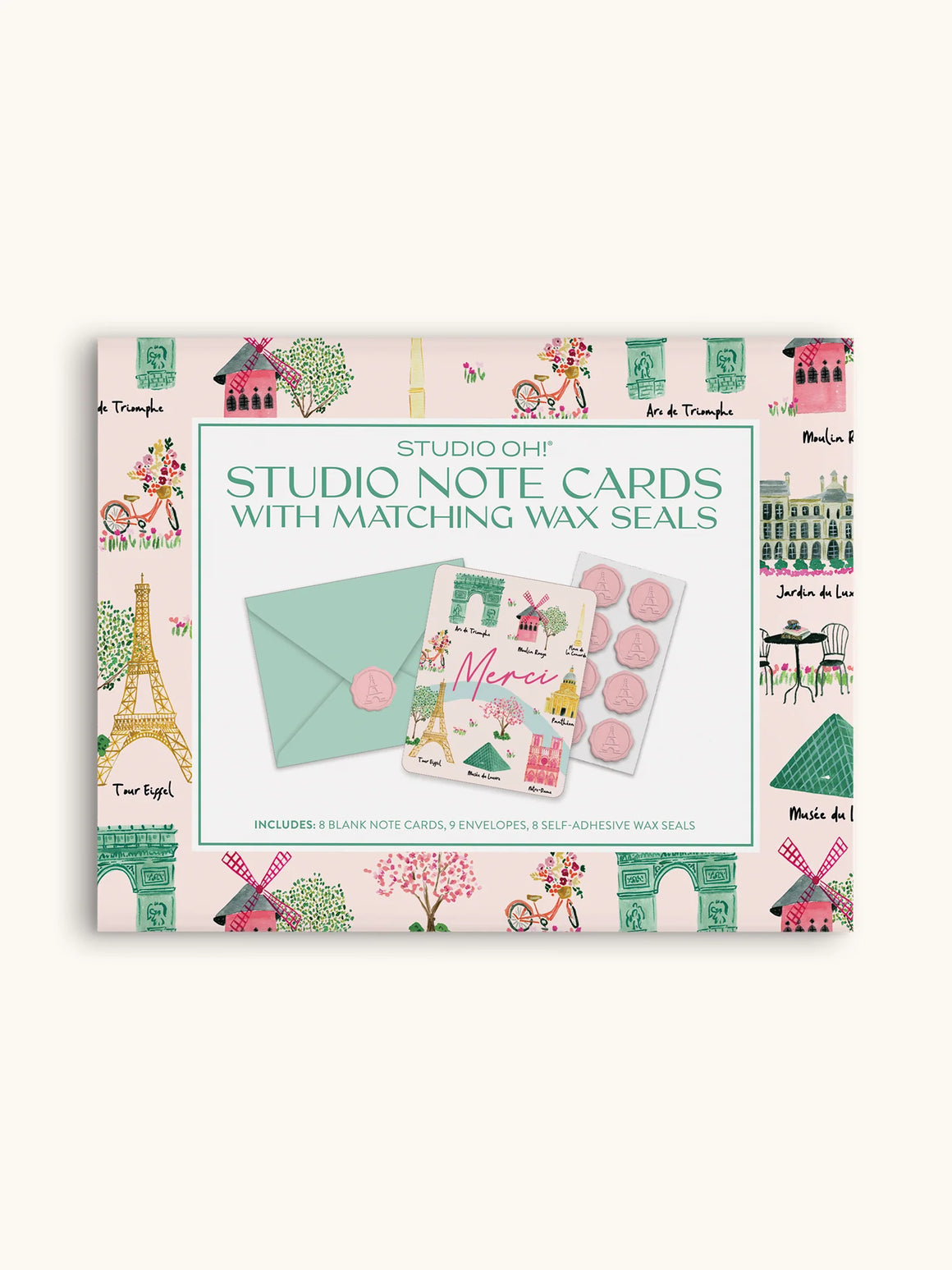 Studio Oh! | Note Card Sets with Matching Wax Seals