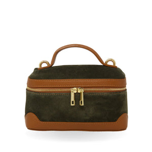 German Fuentes | Leather/Suede Bucket Shoulder and Crossbody