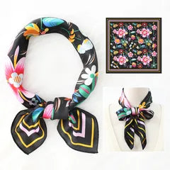 Floral Silk Scarf