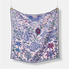 Floral Silk Scarf