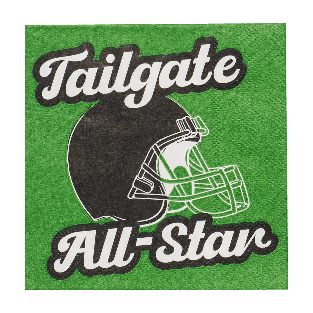 Sophistiplate | Tailgate Football All Star Cocktail Napkiin