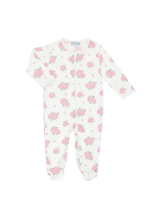 Nellapima | Hydrangeas Zipper Footie