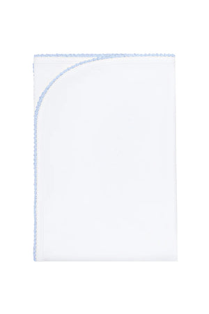 Nellapima | Blue Crochet Baby Blanket