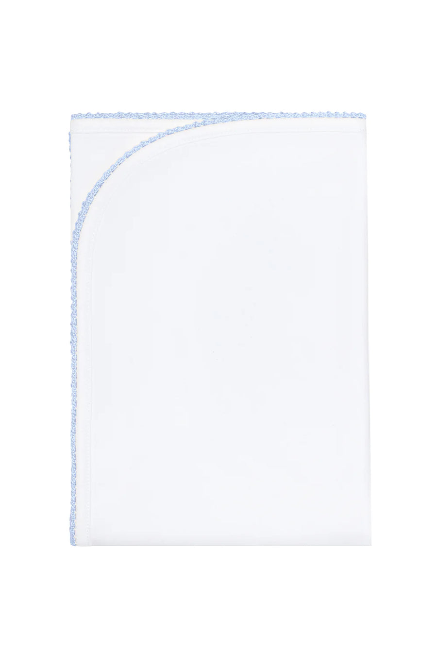 Nellapima | Blue Crochet Baby Blanket