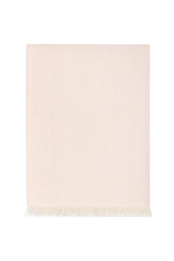 Nellapima | Herringbone Baby Alpaca Woven Blanket