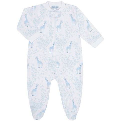 Nellapima | Blue Safari Zipper Footie