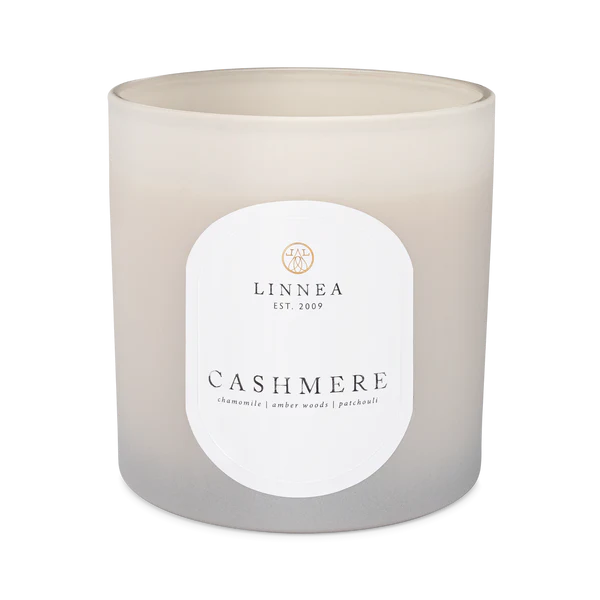 Linnea & Co. | Cashmere Grande 3 Wick Candle