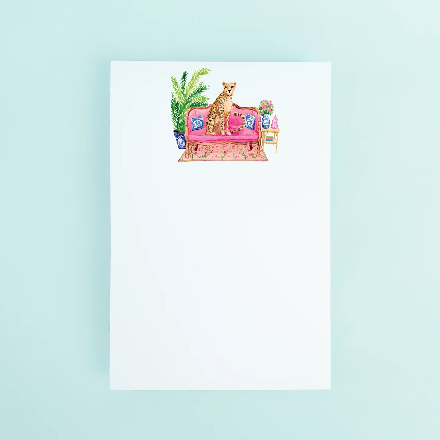 Fancy Cheetah List Notepad