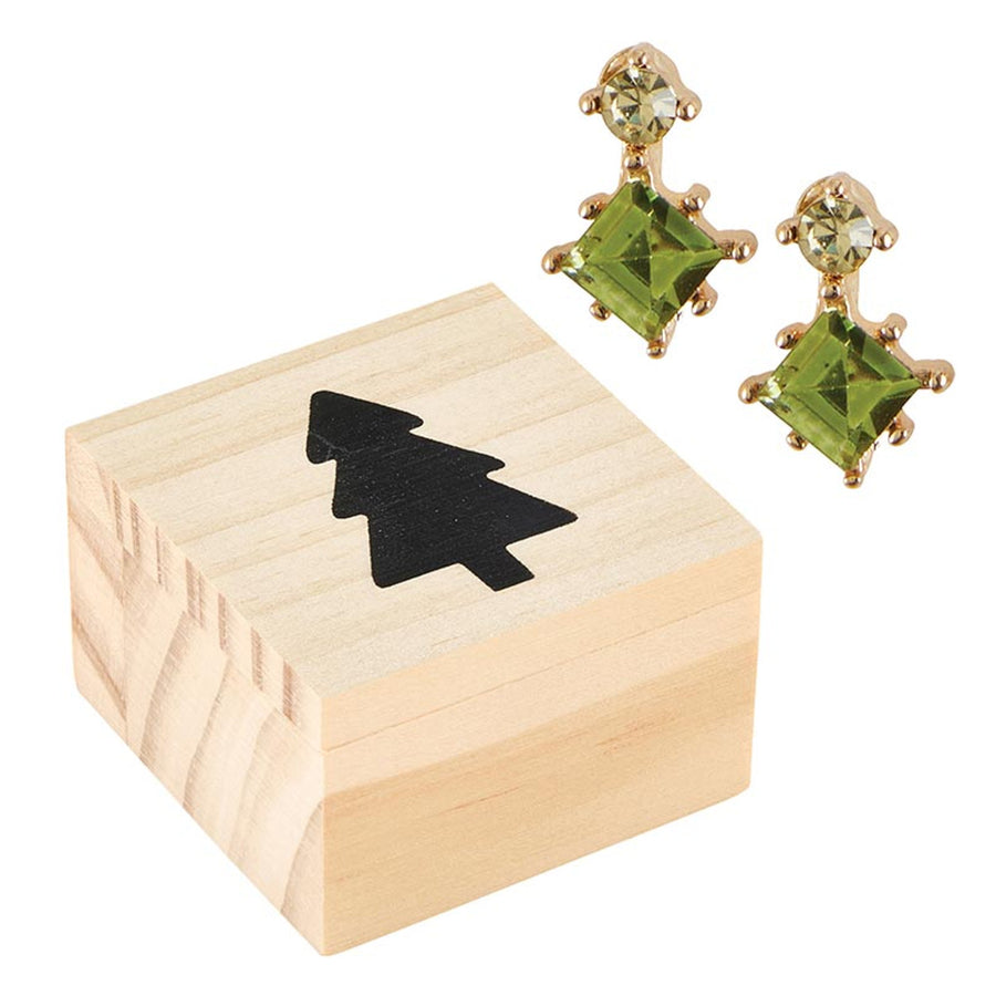 Holiday Trsr Box Earring DISP