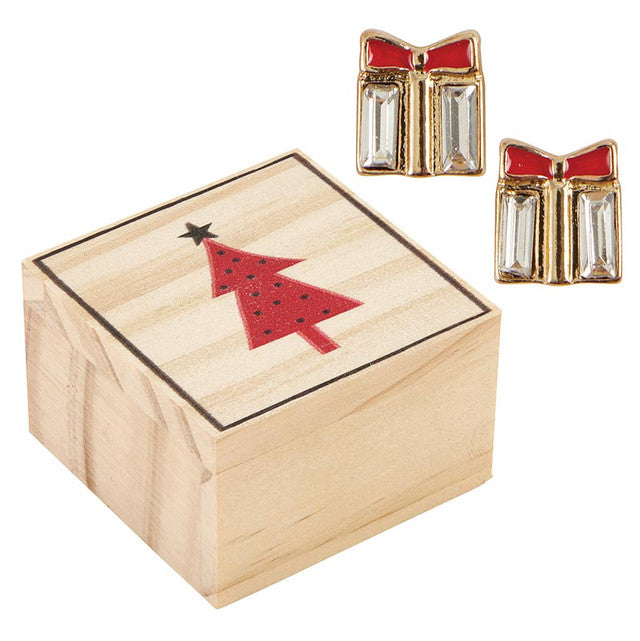 Holiday Treasure Box Earrings