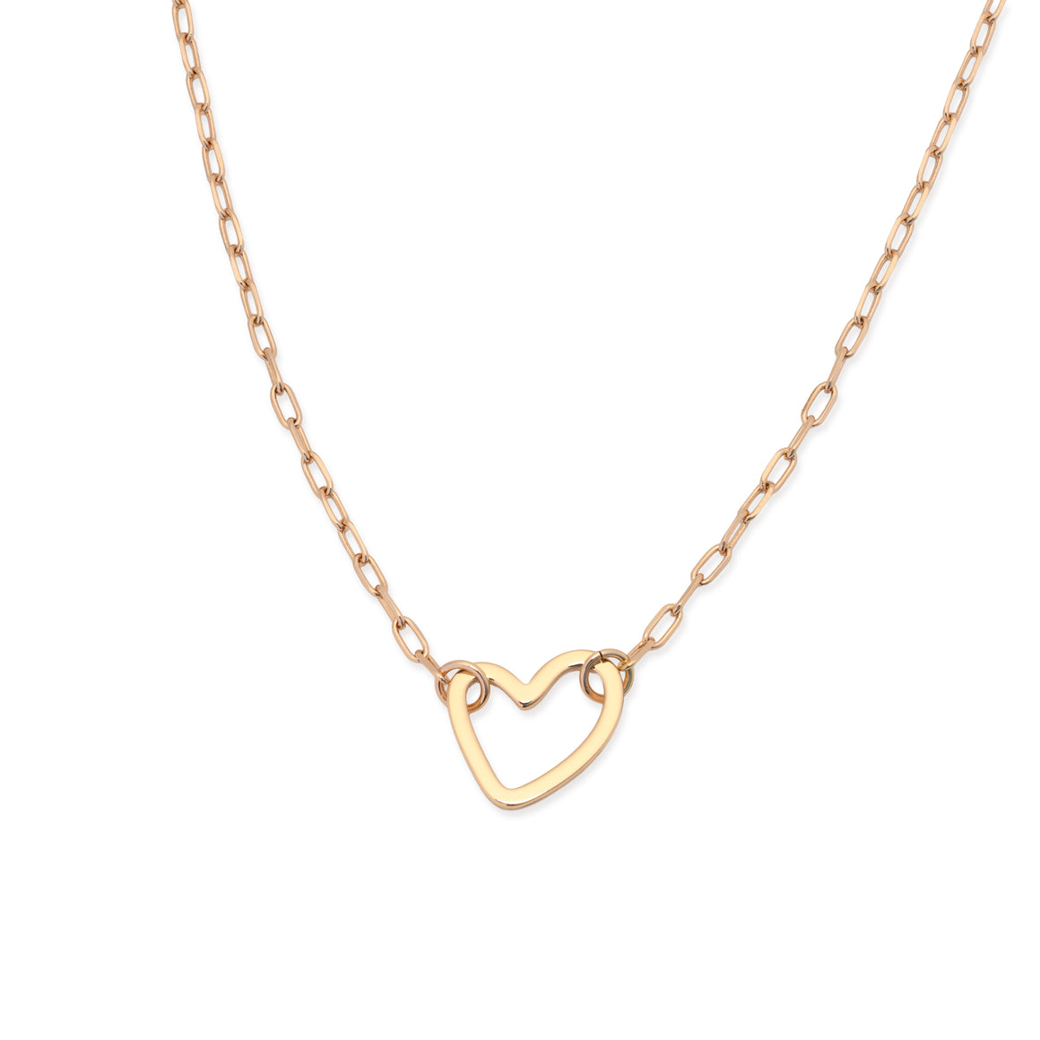 Leslie Curtis | Parker Gold Heart Necklace