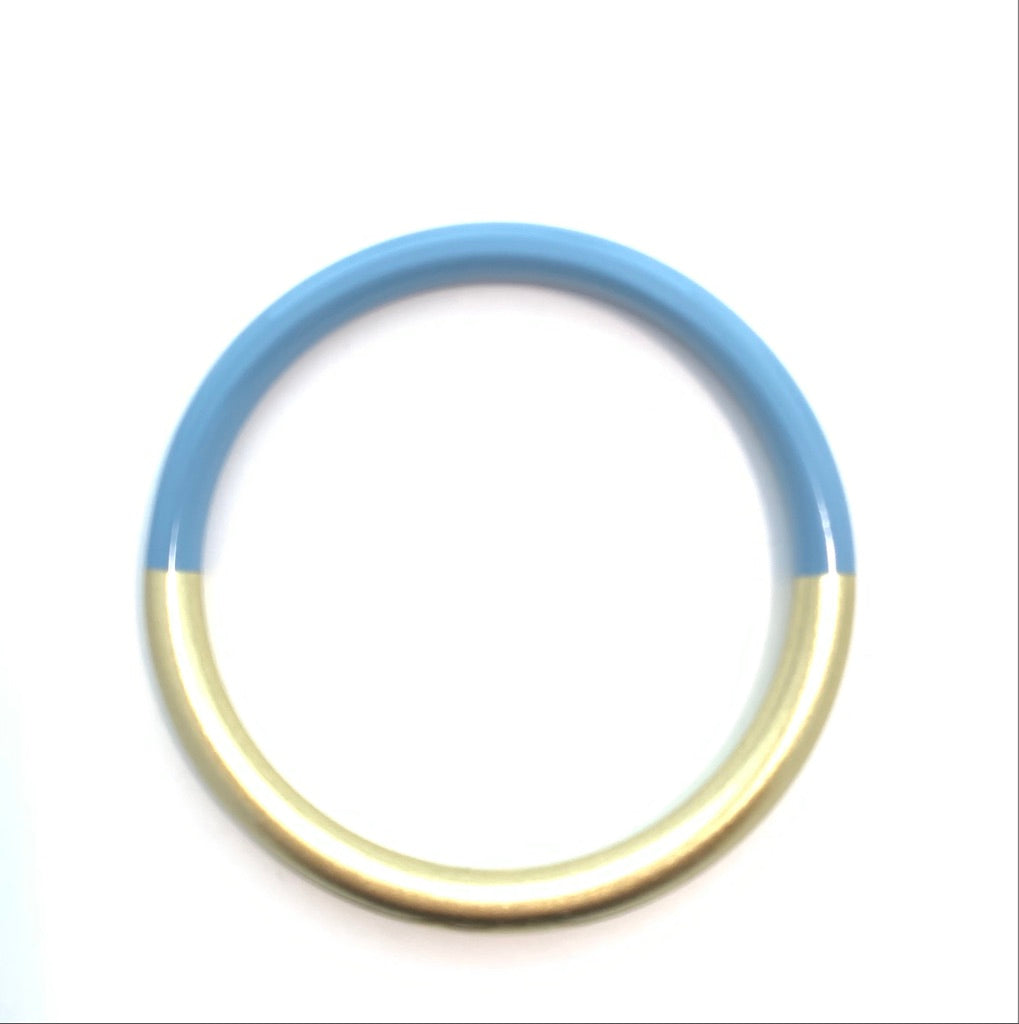 Color Block Bangle Bracelets