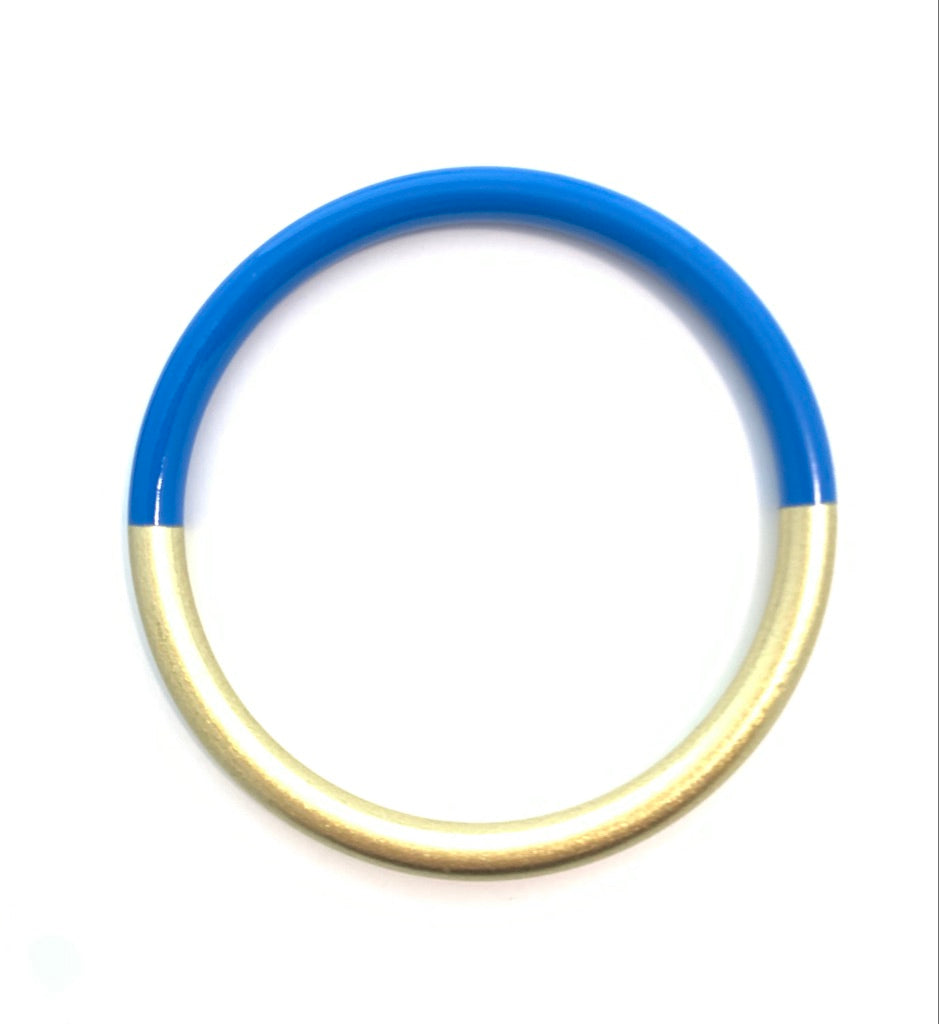 Color Block Bangle Bracelets