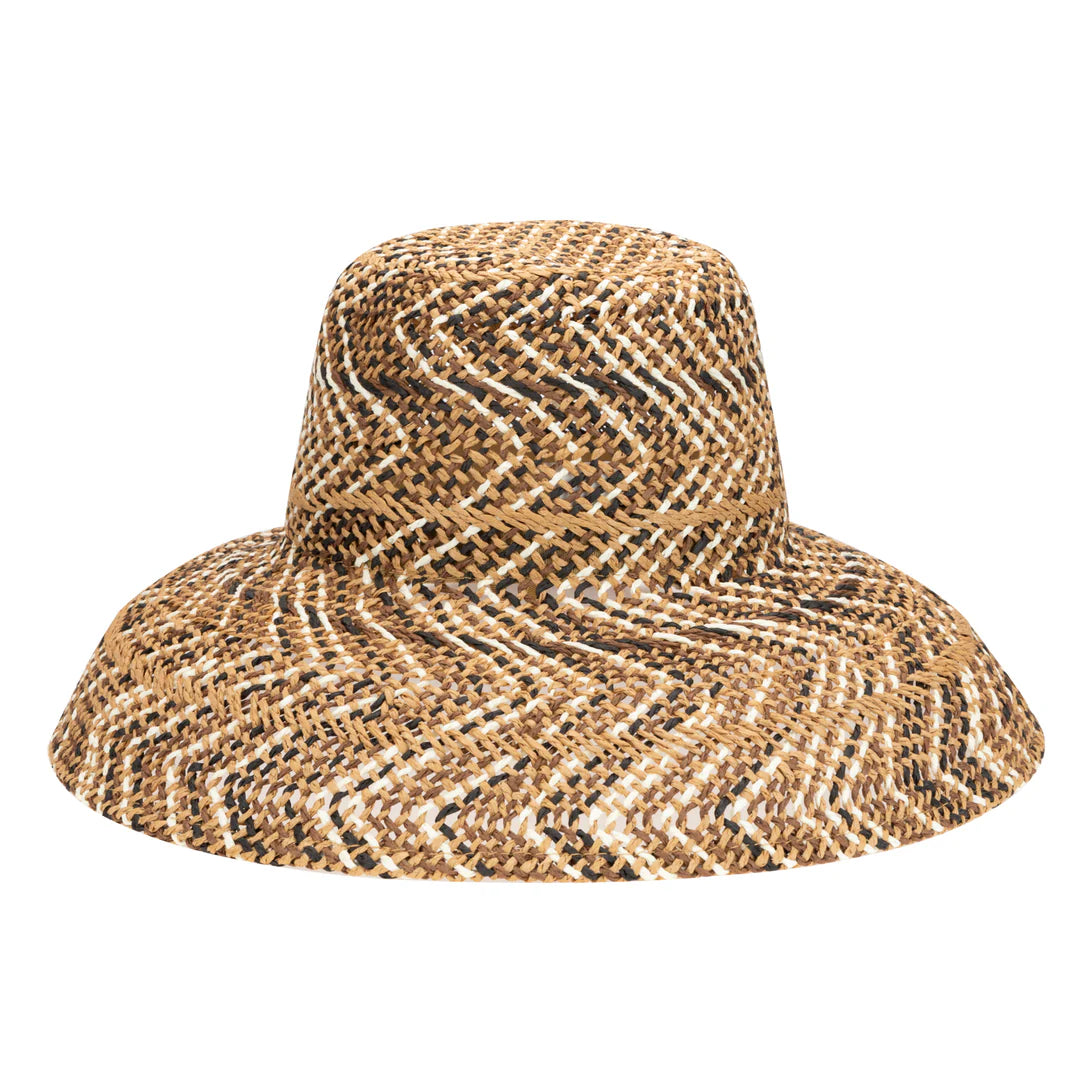 The Briza - Open Weave Round Crown