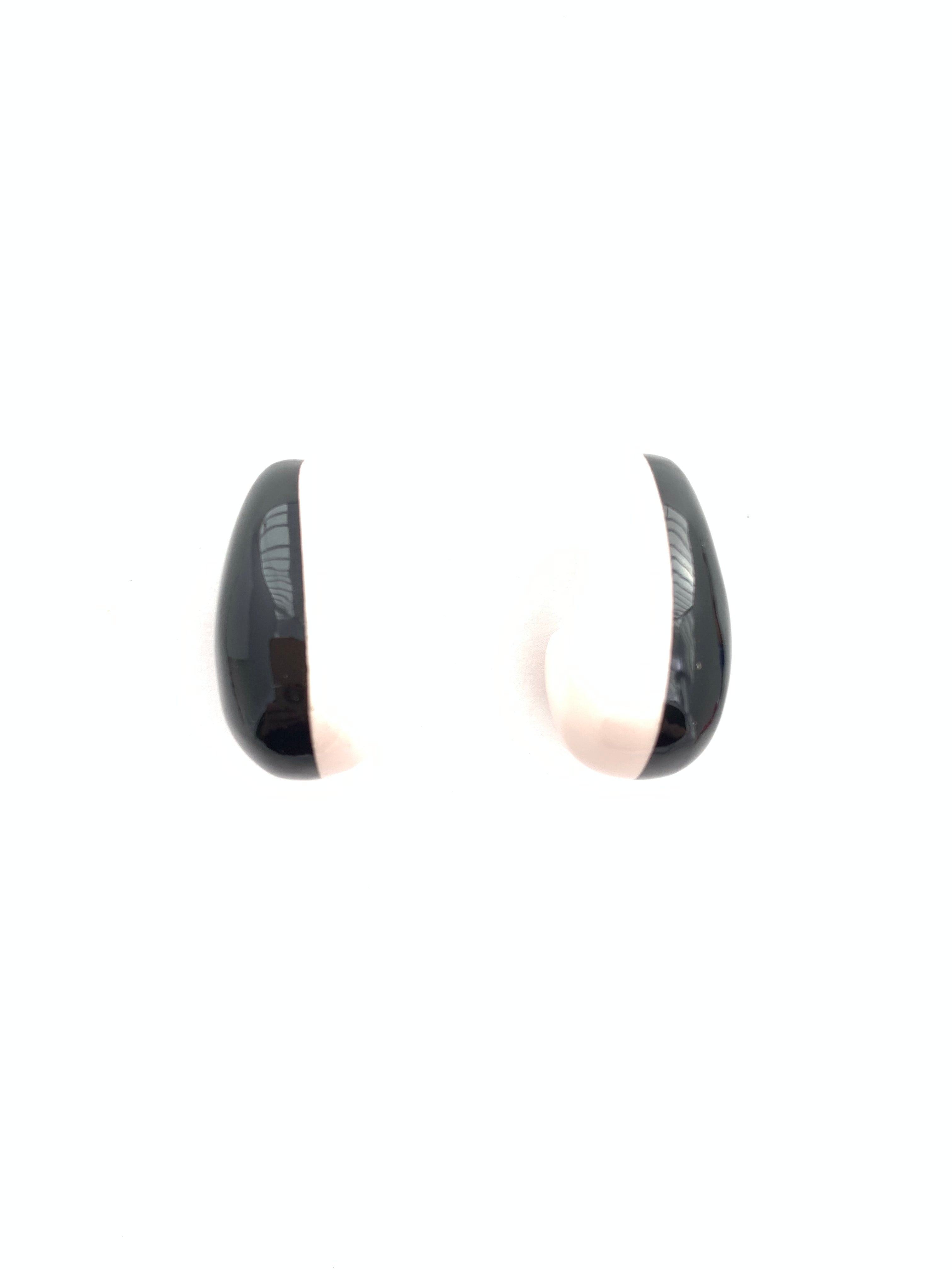 Color Block Teardrop Earrings