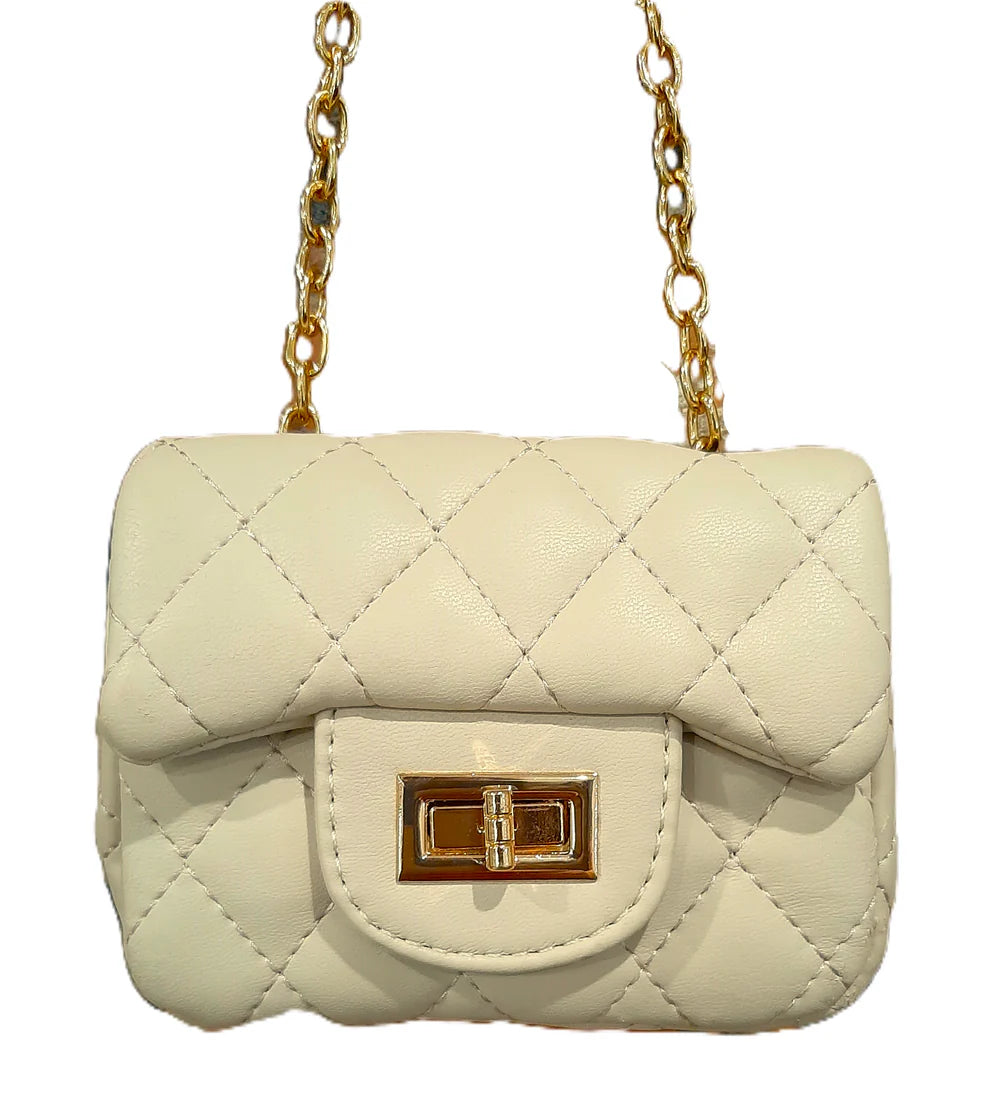 Quilted Leather Purse