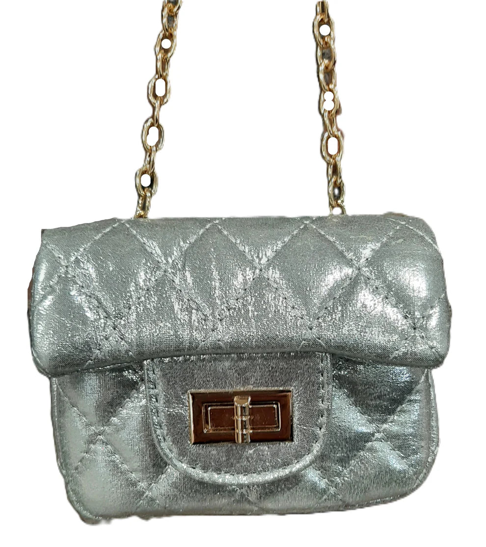 Quilted Leather Purse