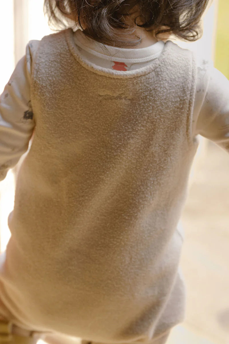 PEHR | Teddy Fleece Overall - Stone