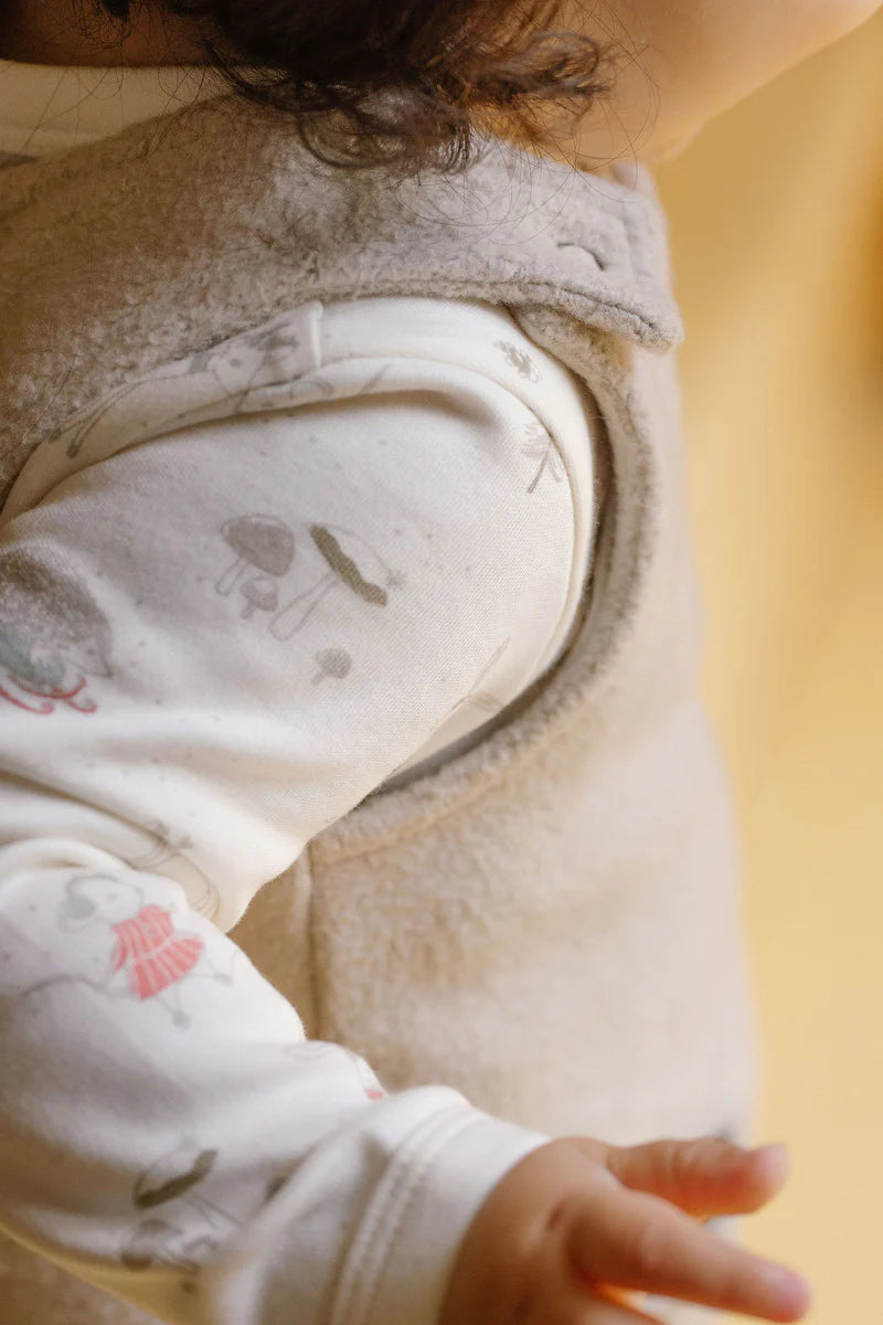 PEHR | Teddy Fleece Overall - Stone