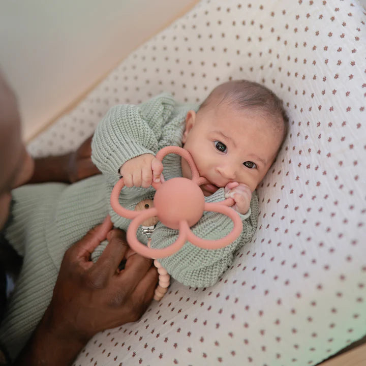 Mushie/ Daisy Rattle Teether