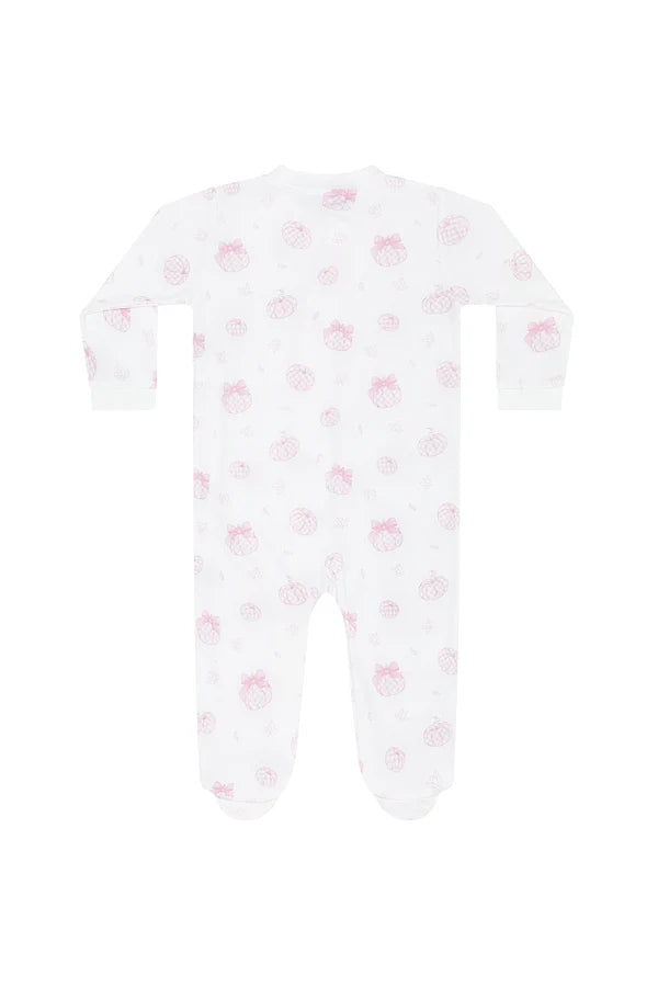 Pumpkin Patch Zipper Footie