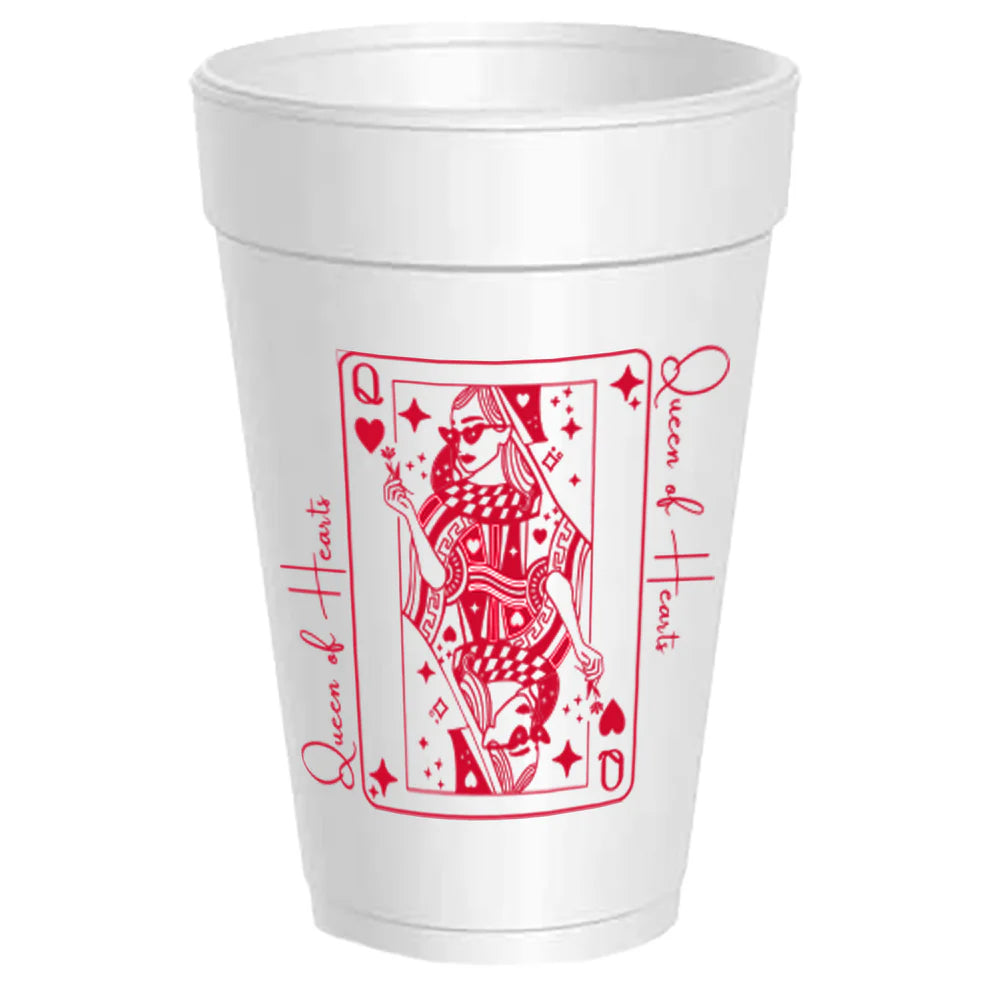 Valentines Styrofoam Cups