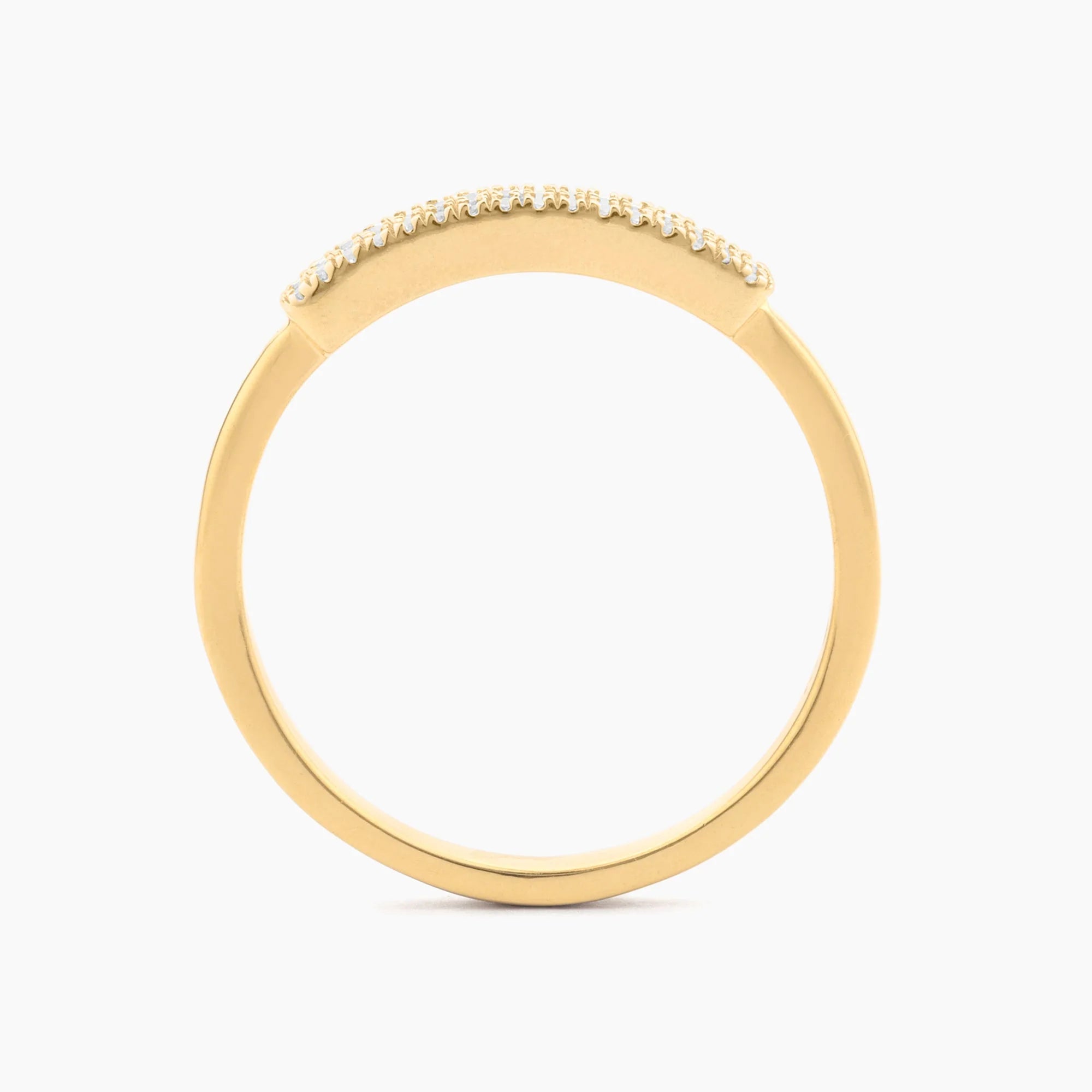 Waterproof Bar None Stackable Ring