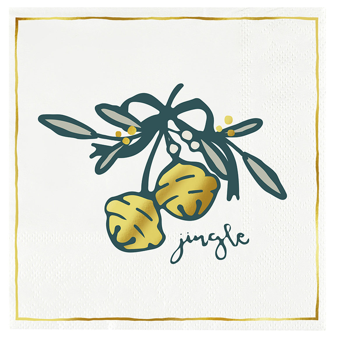 Christmas Paper Cocktail Napkins