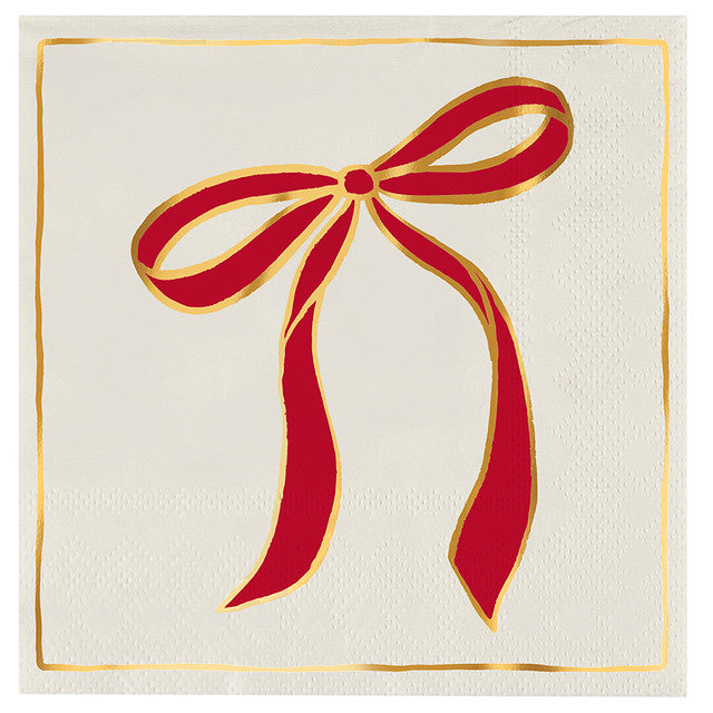 Christmas Paper Cocktail Napkins