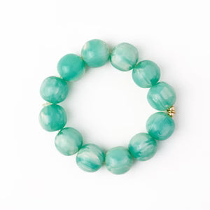 Cece Large Resin Bead Bracelet