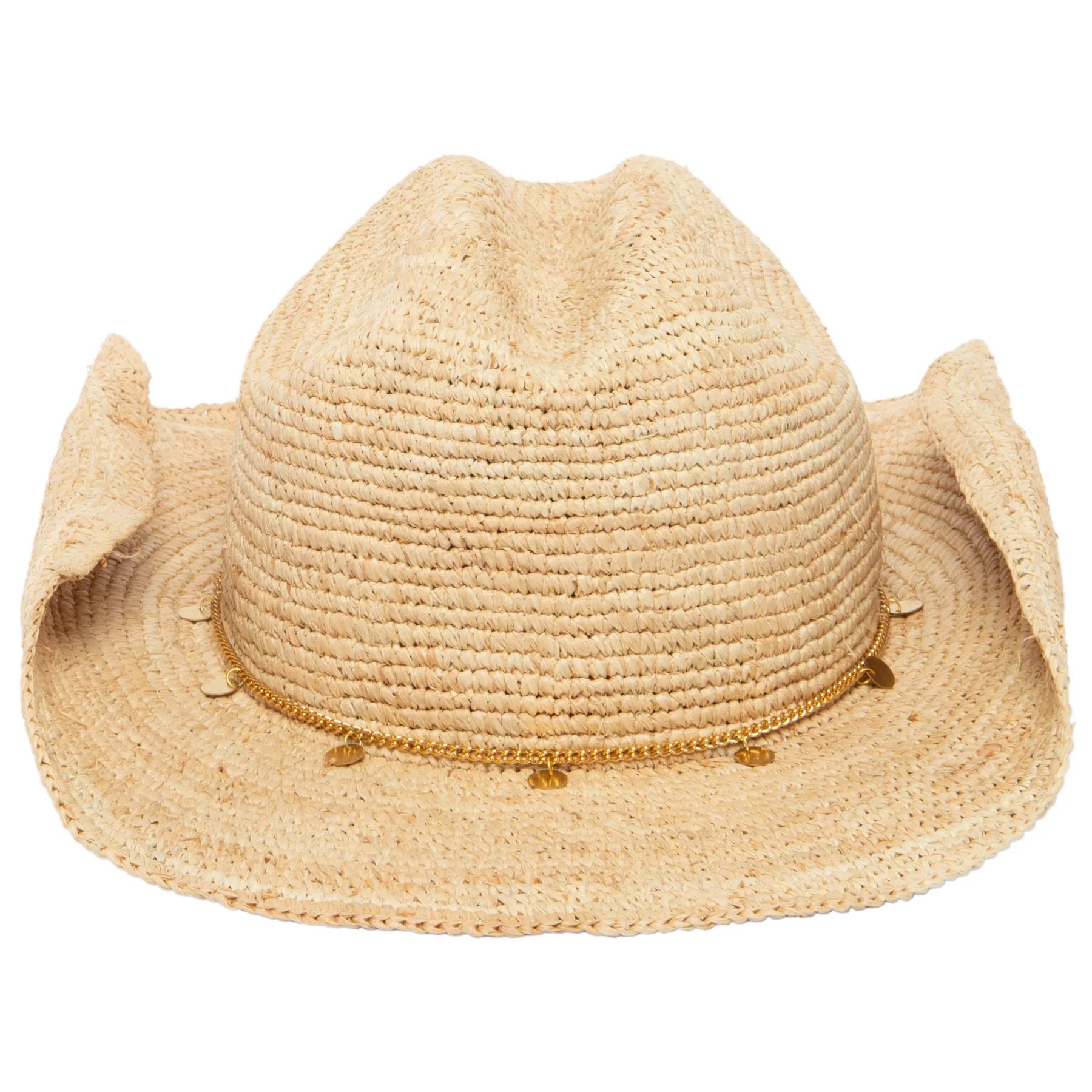 Ines - Women's Crochet Raffia Cowboy