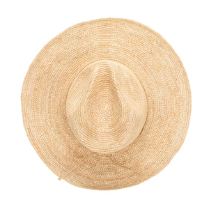 San Diego Hat Co. | Marina Women's Crochet Raffia Fedora