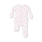 Angel Dear | Ribbon Bow Trellis Gown & Footie