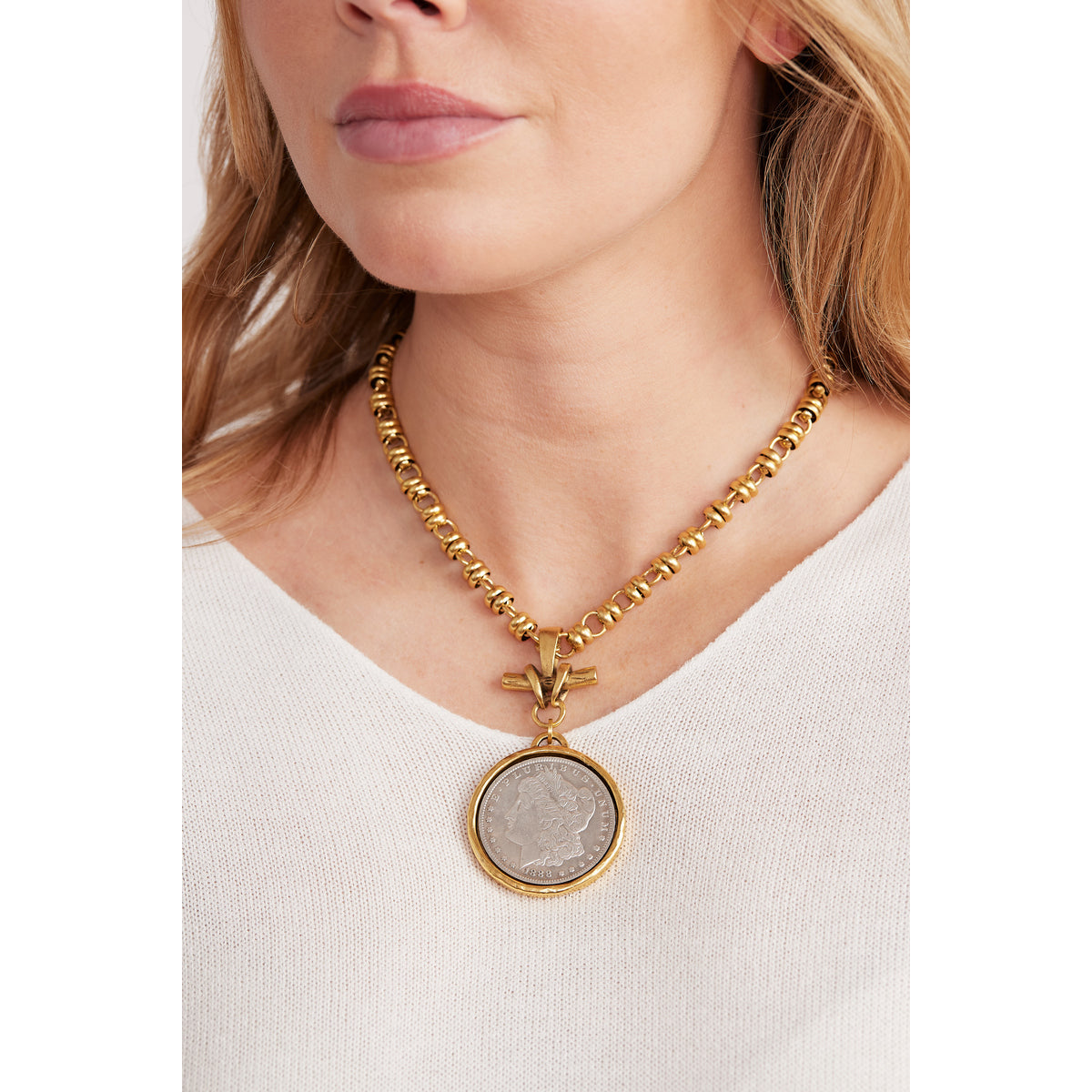 Riley Coin Necklace