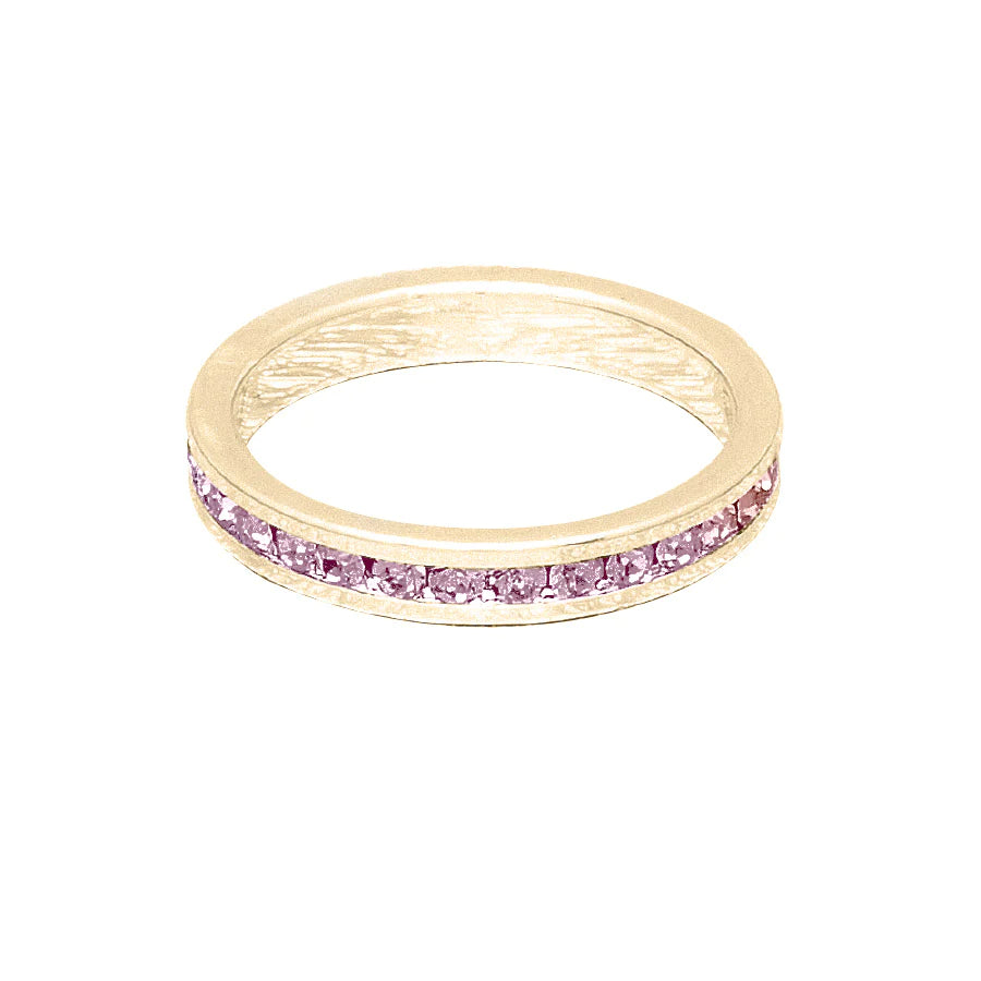 Maya J | Birthstone Stackable Rings Gold