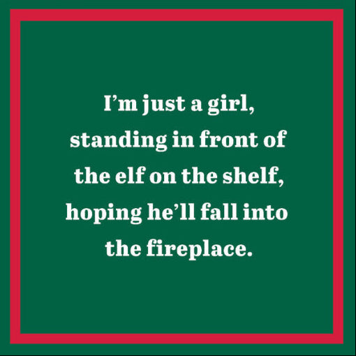 Drinks On Me | Holiday Coasters