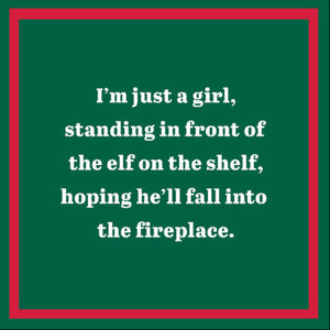 Drinks On Me | Holiday Coasters