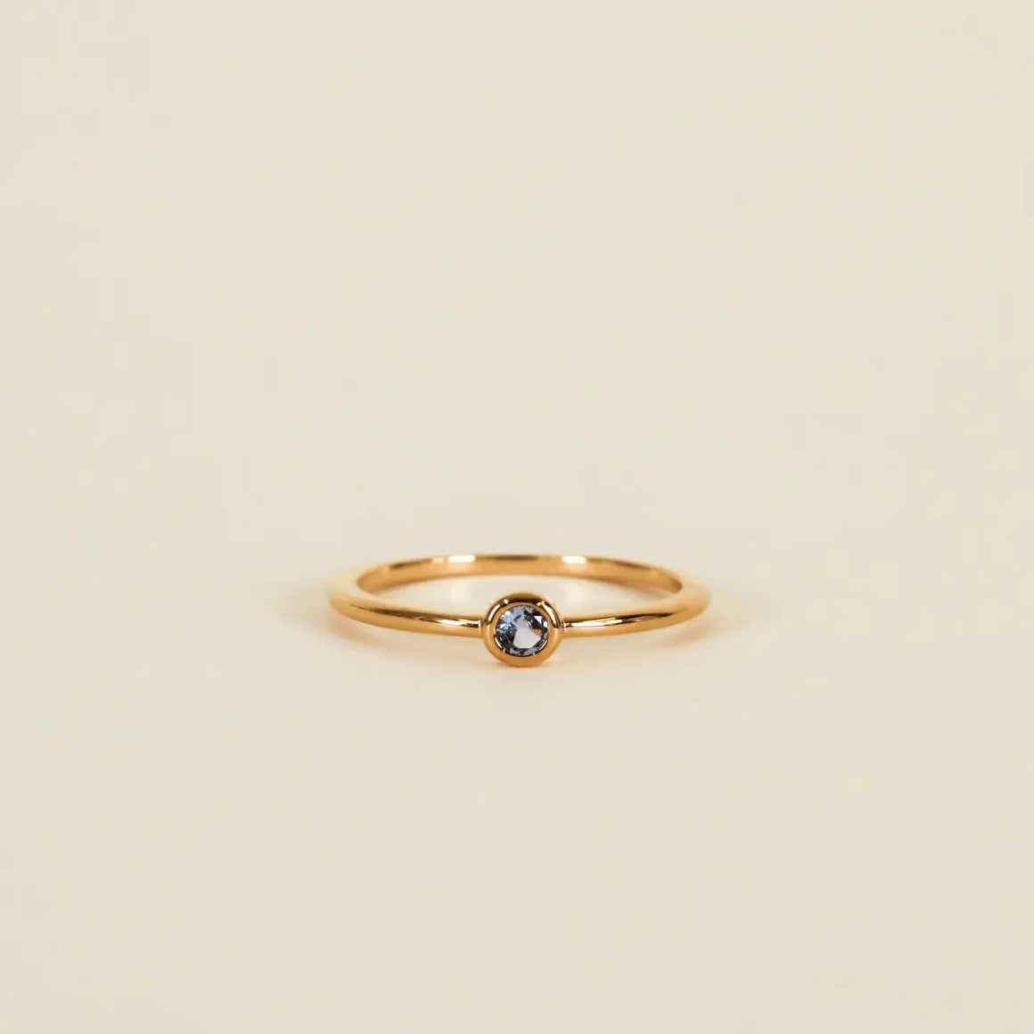 JAXKELLY || Simple Stud Ring - Aqua