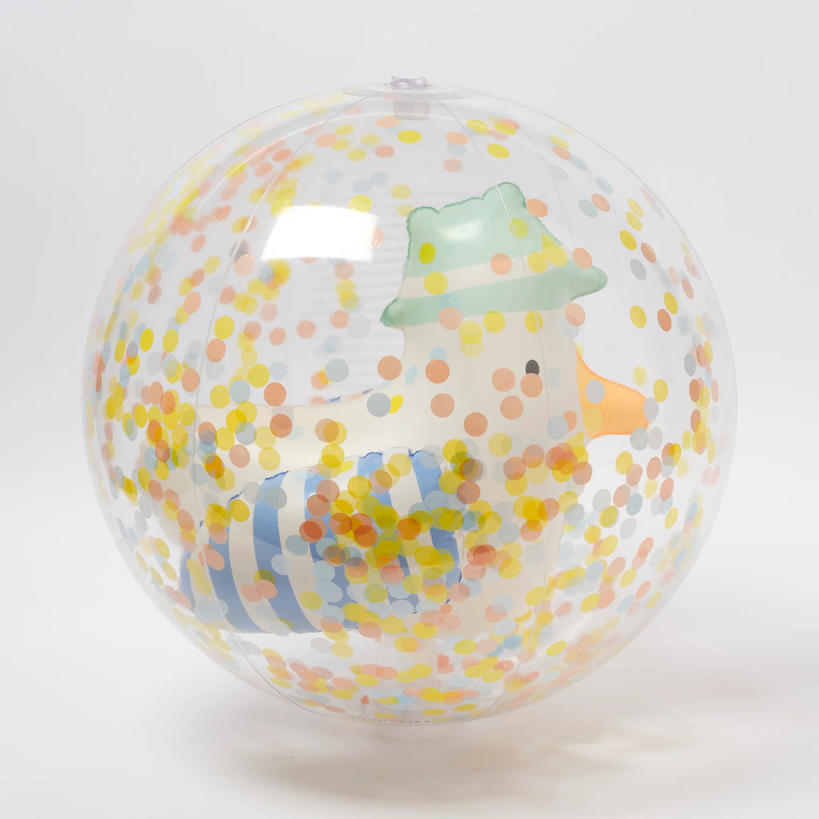 Sunnylife | Sid the Seagull Blue Stripe Inflatable Beach Ball